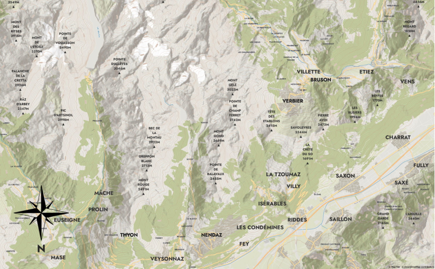 4 Valleys, Switzerland