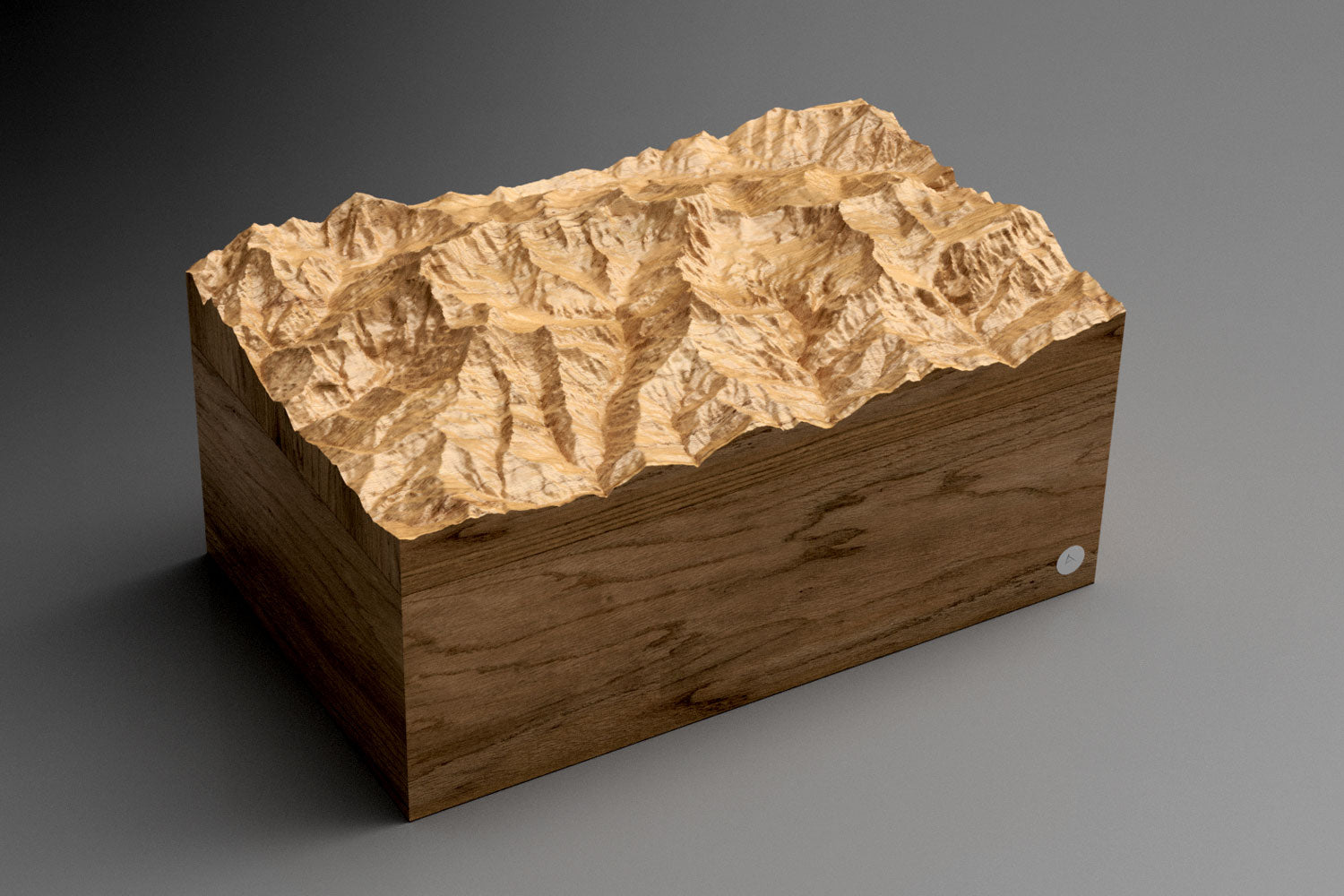 Handcrafted Oak Keepsake Box of Annapurna – Contour Boxes